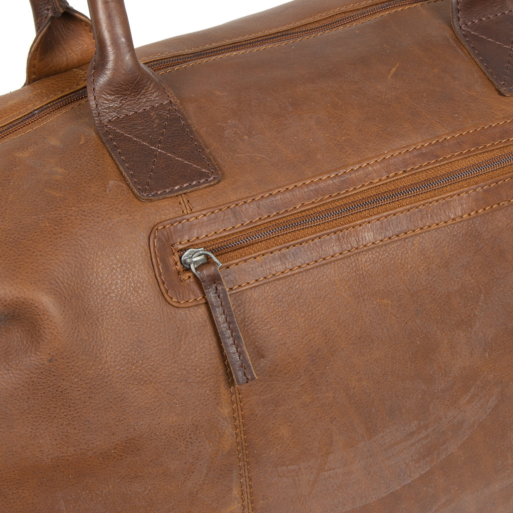 Justified Bag Dyon 2 Tone Cognac 38L Weekendtas