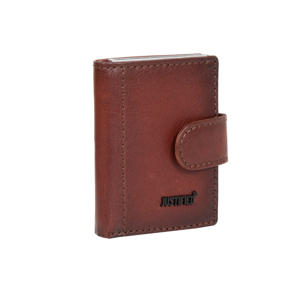 Justified Bags Creditcard Holder Brown Coinpocket