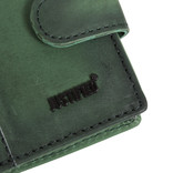 Justified Bags Creditcard Holder Dark Green Coinpocket