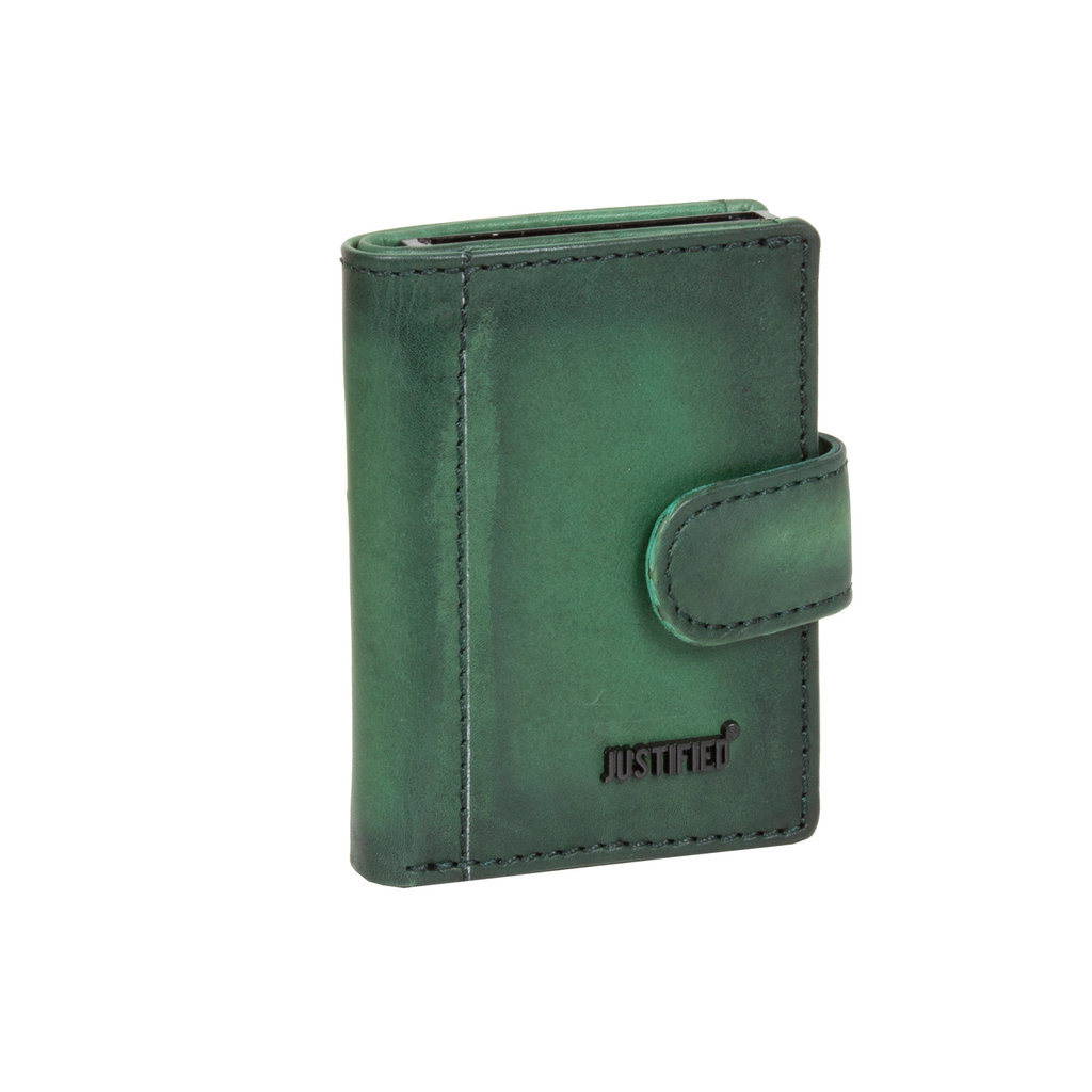 Justified Bags Creditcard Holder Dark Green Coinpocket