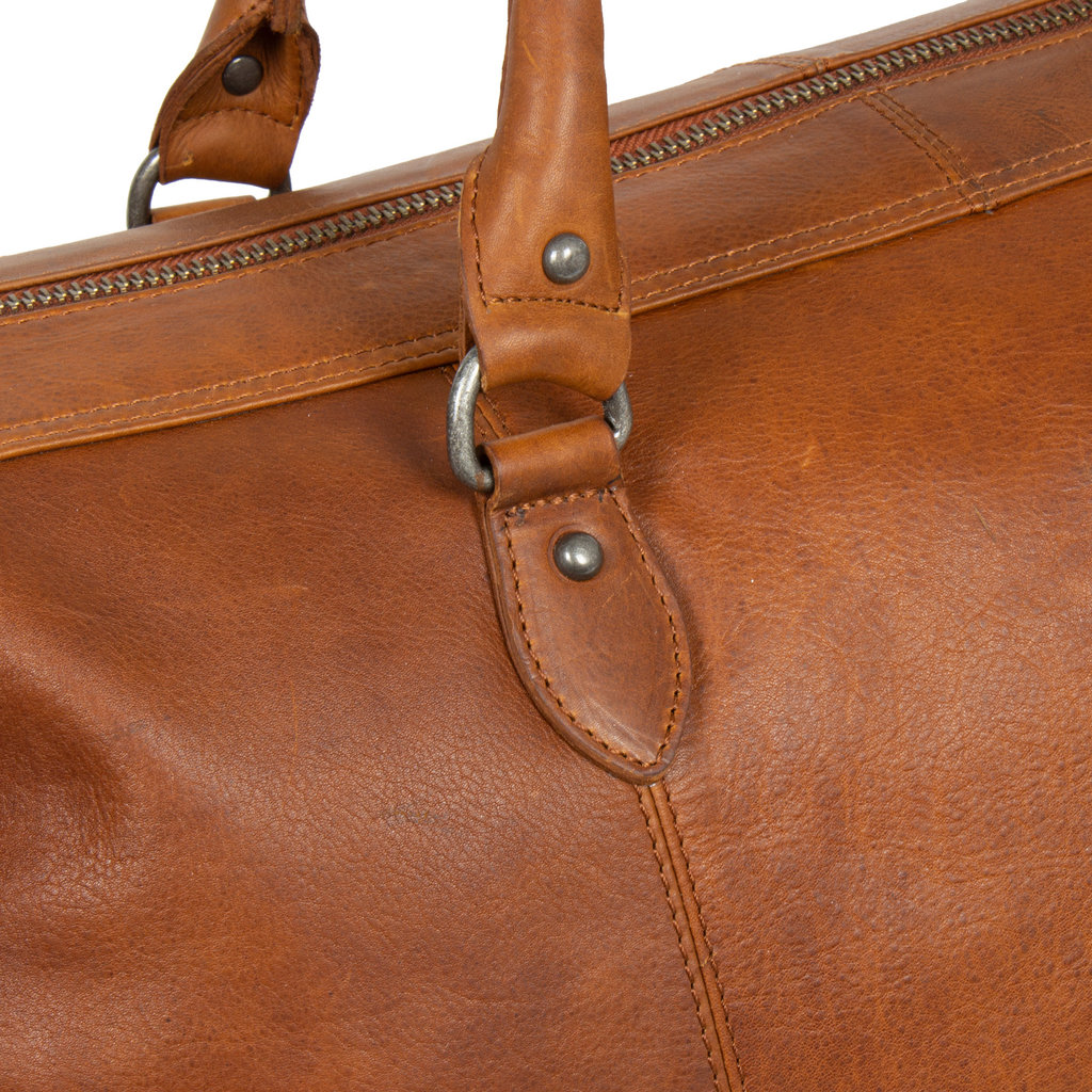 Justified Vesper cognac weekender doctors bag 46x20x34cm