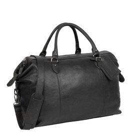 Justified Vesper black weekender doctors bag 46x20x34cm