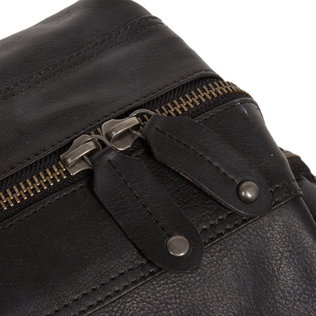 Justified Vesper black weekender doctors bag 46x20x34cm