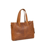 Justified Justified Bags Nynke Cognac 7L Shopper Medium