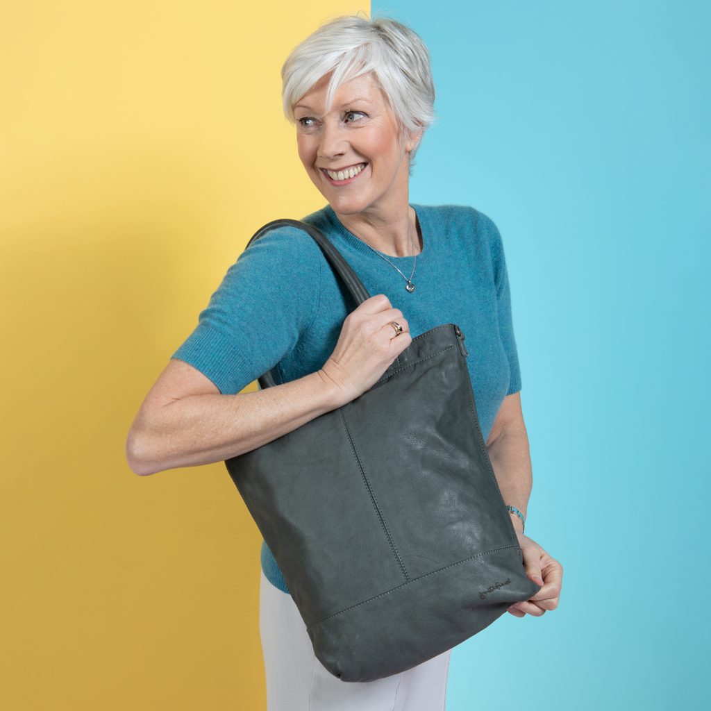 Amber Shopper Turquoise