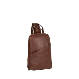 Justified® Nynke - City Backpack - Casual - Rugtas - Modern - Bruin