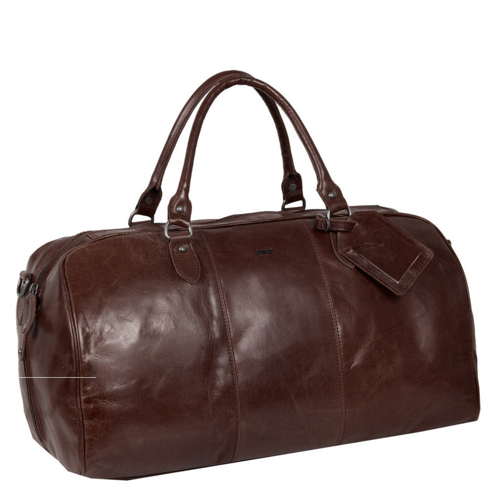 Justified Bags Mantan Brown 40L Duffel Weekender Bag