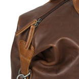 Justified Bags® Dyon - Weekend bag - 2 tone - brown