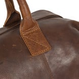 Justified Bags® Dyon - Weekend bag - 2 tone - Braun