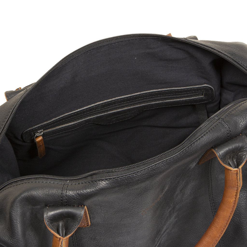 Justified Bags® Dyon - Weekend bag - 2 tone - Schwarz