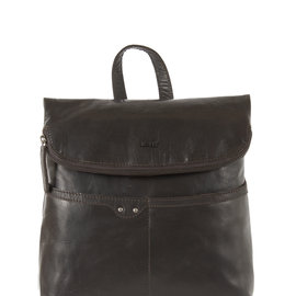 Justified Bags® Brugge Lederen Backpack / Rugtas Brown