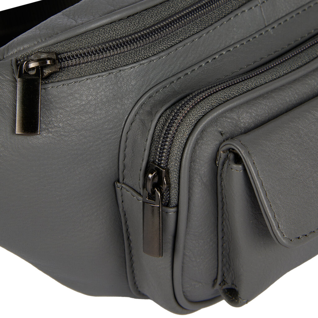 Justified Bags® - Nappa Waistbag - Antracite