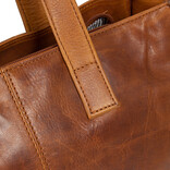 Justified Justified Bags Nynke Cognac 7L Shopper Medium