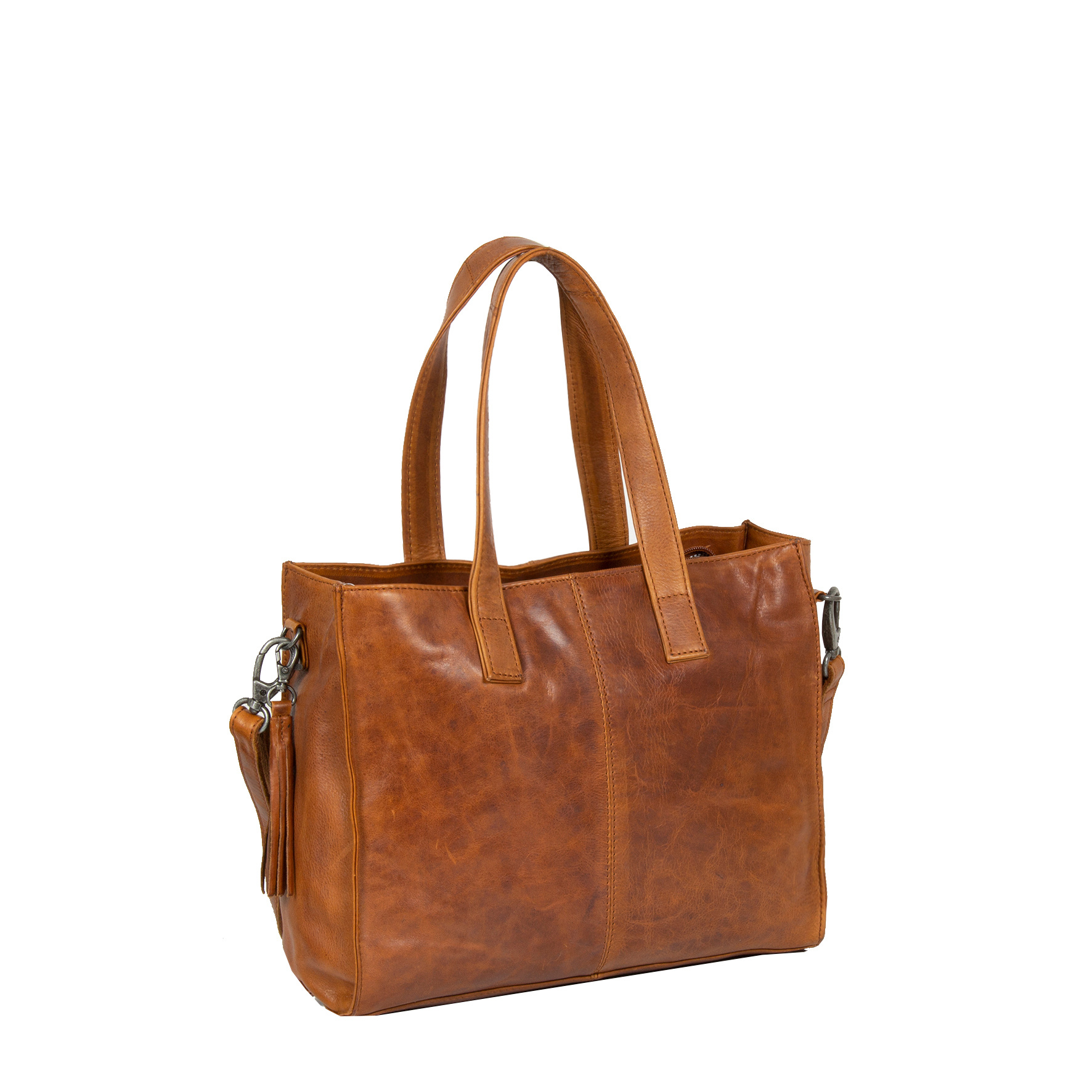 Justified Bags Justified Bags Nynke Cognac 7L Shopper Medium