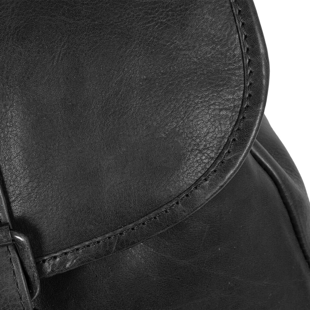 Justified Bags® Nynke Classic Backpack Black Leather