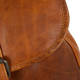 Justified Bags® Nynke Klassischer Lederrucksack Cognac