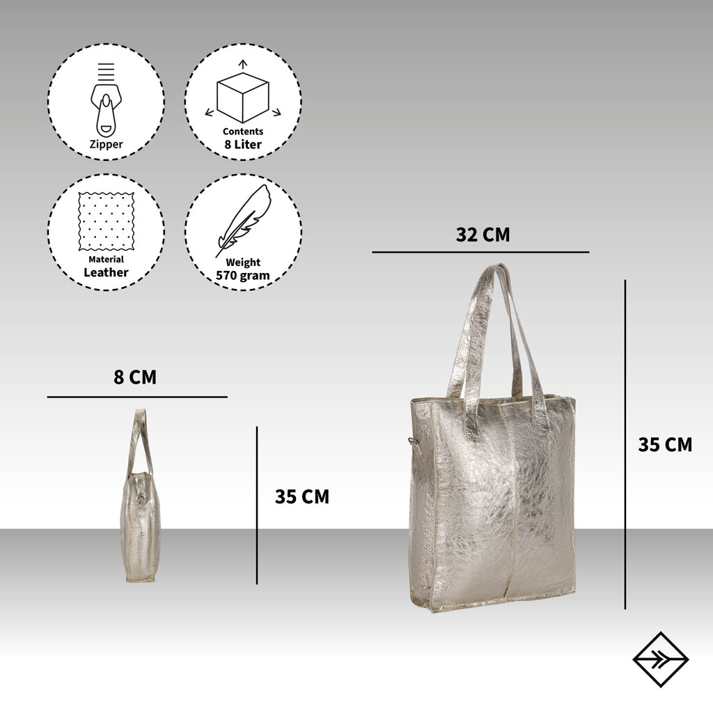 Justified Justified Bags Nynke Goud 13L Shopper Laptop 14"