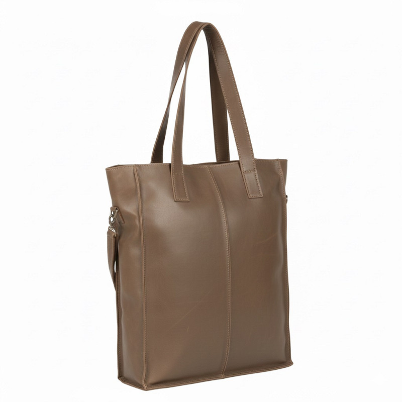 Justified Justified Bags Nynke Taupe 13L Shopper Laptop 14" afbeelding 1