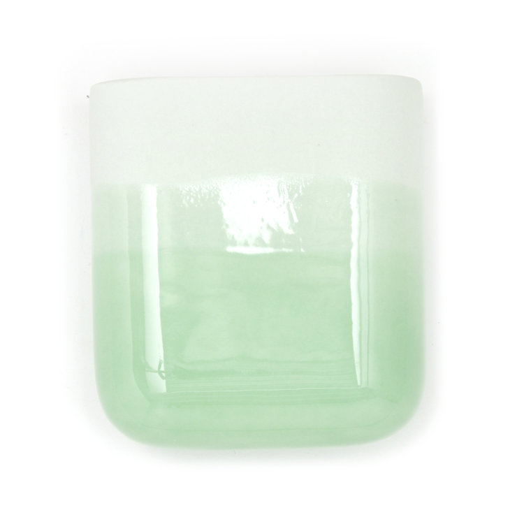 Studio Harm&Elke Wall vase Dip short Mint / Green 071