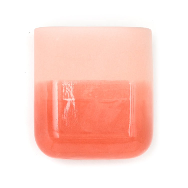 Studio Harm&Elke Wall vase Dip short Coral / Red 059