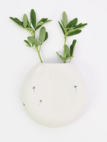 Studio Harm&Elke Wandvaasje Recycle XL Wit