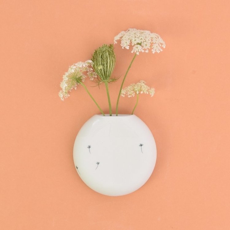 Studio Harm&Elke Wandvaasje Recycle XL Wit