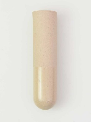 Studio Harm&Elke Wall vase Dip long Sand / Sand