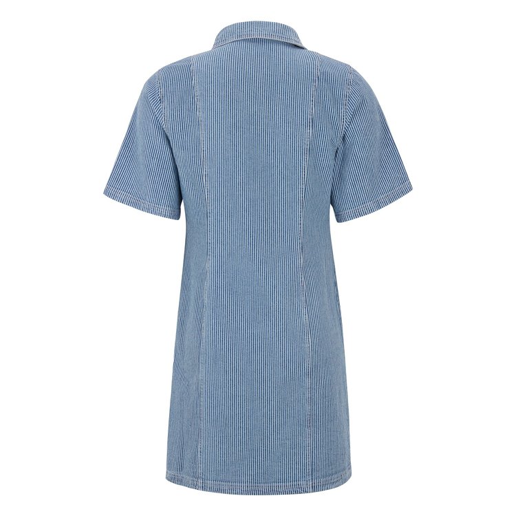 SRTaylor 2/4 Dress 954 Hickory Stripes mid Blue