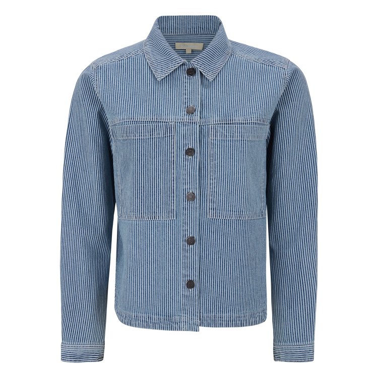 SRTaylor Jacket 954 Hickory Stripes mid Blue