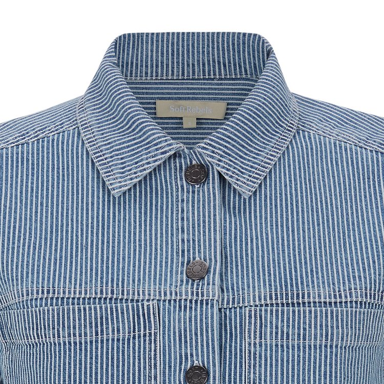 SRTaylor Jacket 954 Hickory Stripes mid Blue