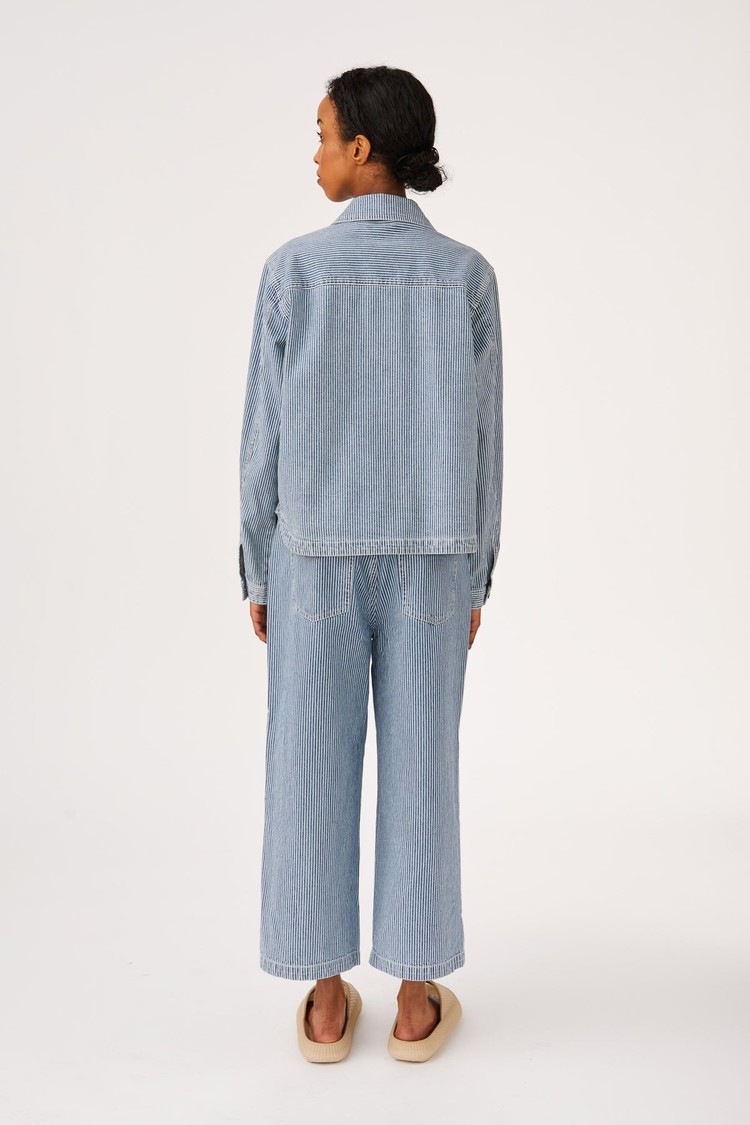 SRTaylor Jacket 954 Hickory Stripes mid Blue