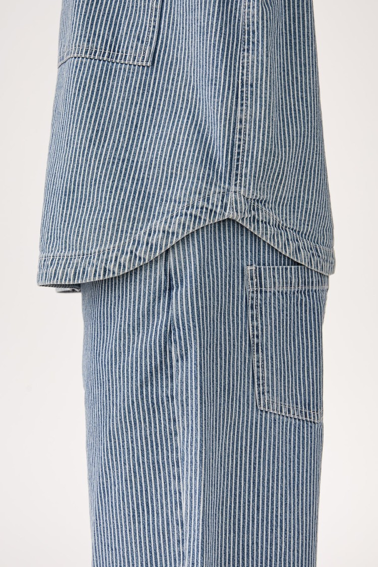 SRTaylor Jacket 954 Hickory Stripes mid Blue