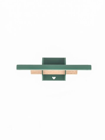Studio Mippe Sweet shelf S Cloverleaf Green