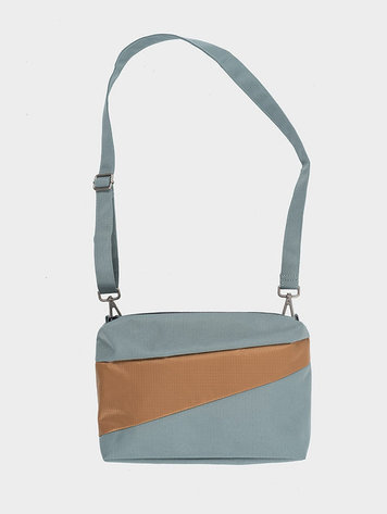 Susan Bijl The New Bum Bag Grey & Camel Medium