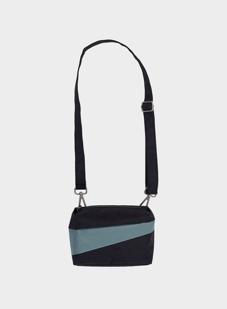 Susan Bijl The New Bum Bag Black & Grey Small