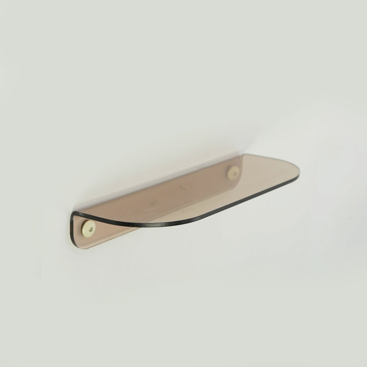 Studio Harm&Elke Acryl wall shelf S 20 cm Smoke