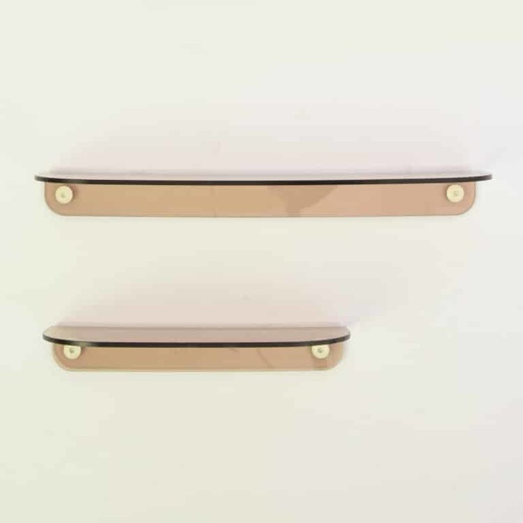 Studio Harm&Elke Acryl wall shelf S 20 cm Smoke