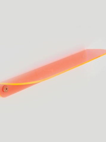 Studio Harm&Elke Acryl wall shelf M 30 cm Neon Orange