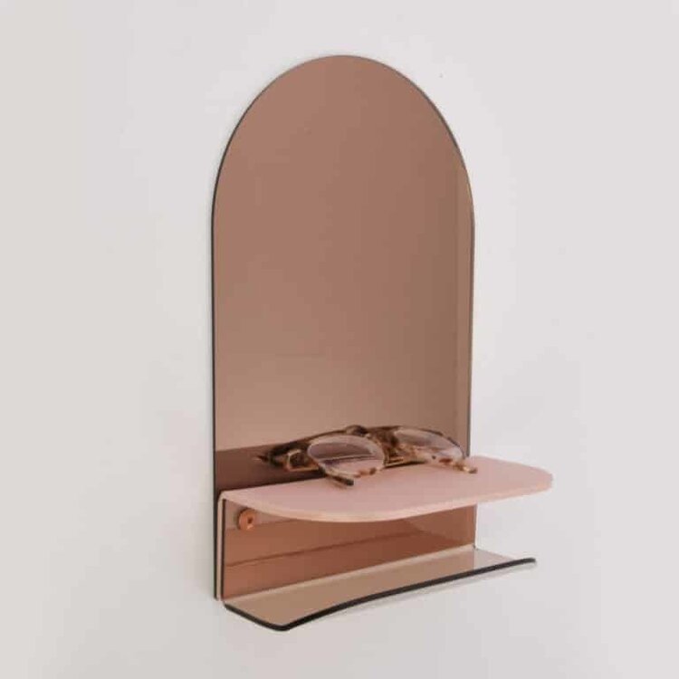 Studio Harm&Elke Wall Mirror Brons/Nude 20/30 cm