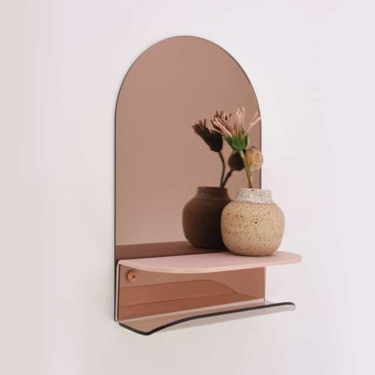Studio Harm&Elke Wall Mirror Brons/Nude 20/30 cm