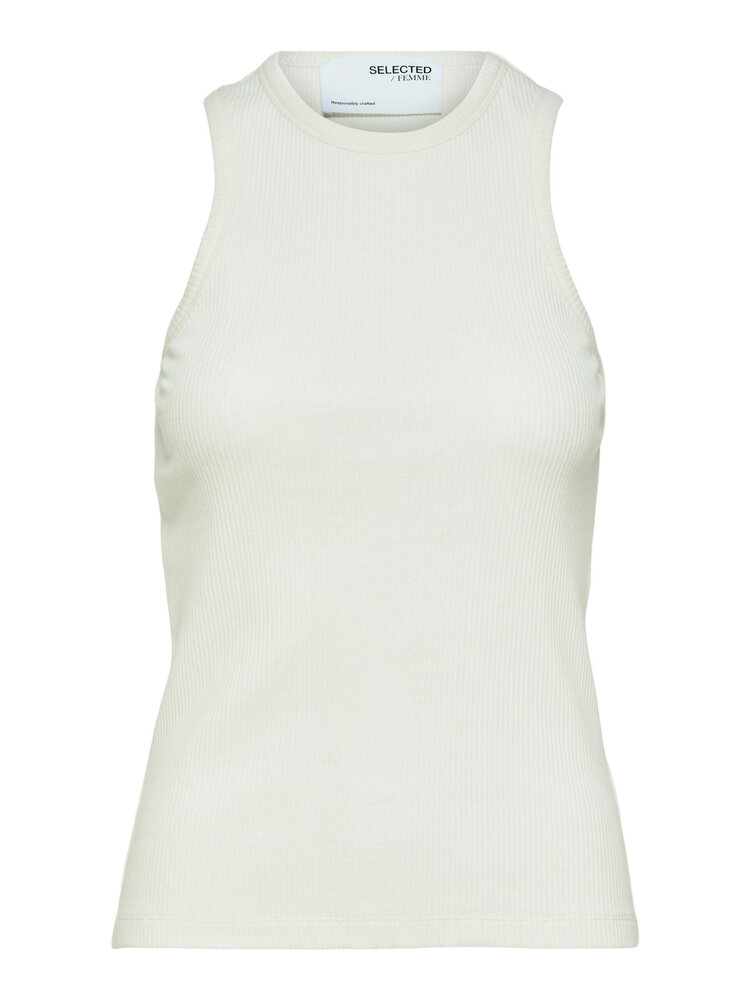 SLFANNA O-NECK TANK TOP Snow White