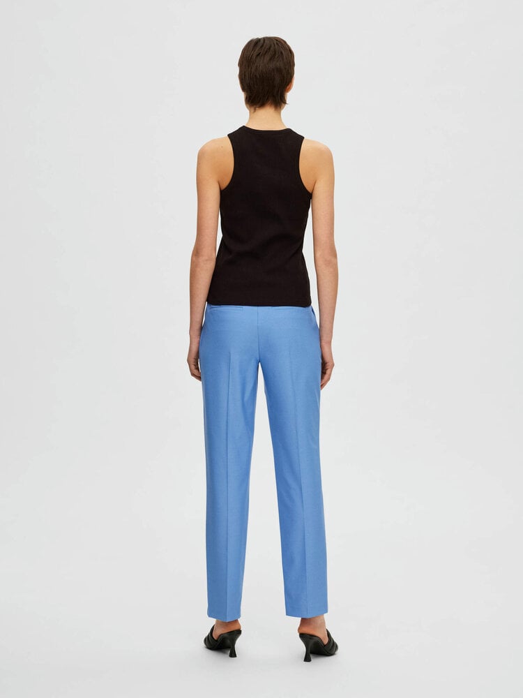 SLFANNA O-NECK TANK TOP Black