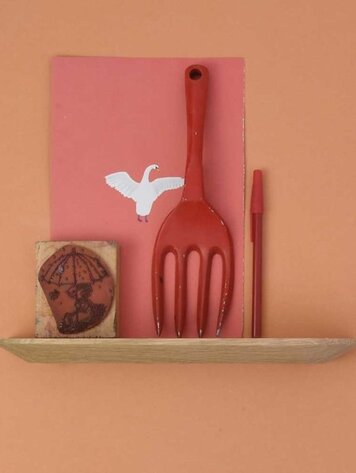 Studio Harm&Elke Shelf Oak 30 cm