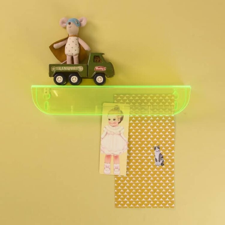 Studio Harm&Elke Pin bar Neon Yellow 30 cm