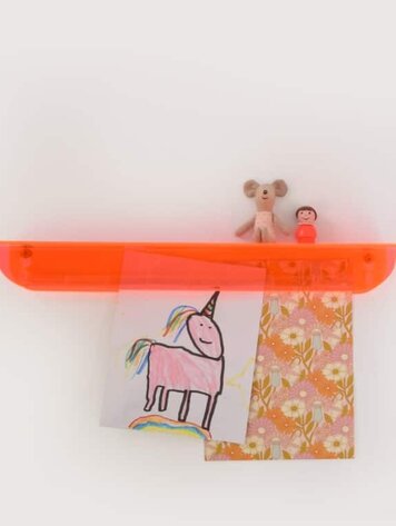 Studio Harm&Elke Pin bar Neon Orange 45 cm