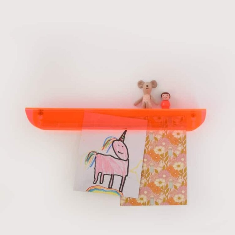 Studio Harm&Elke Pin bar Neon Orange 45 cm