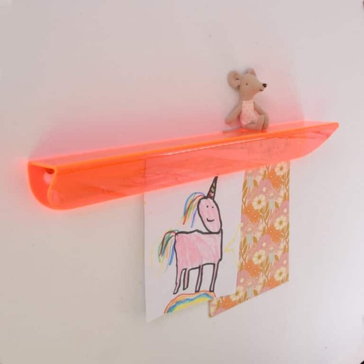 Studio Harm&Elke Pin bar Neon Orange 45 cm