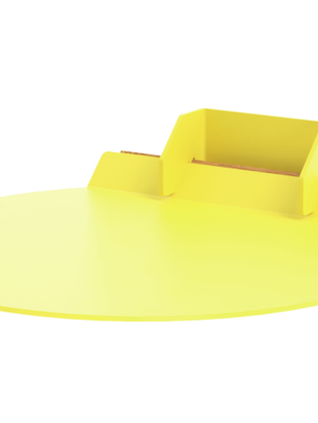 Studio Mippe Sweet Round shelf Yummy Yellow