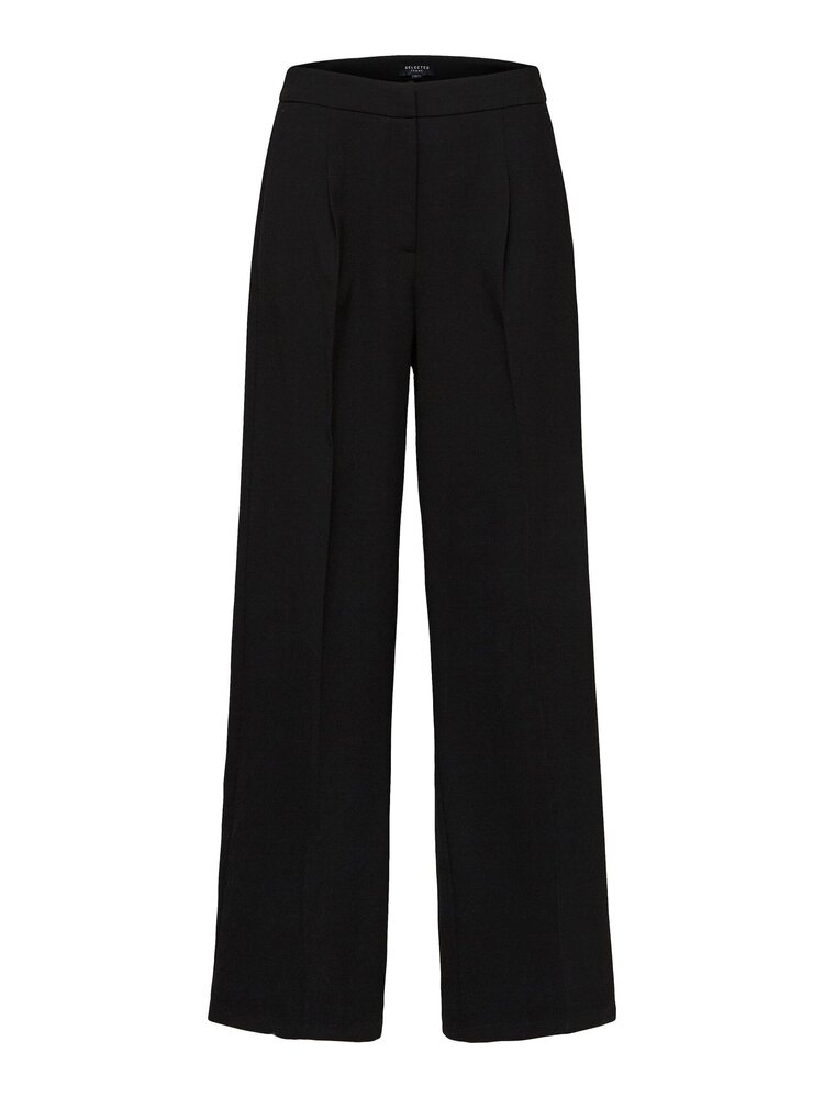 SLFTINNI MW WIDE PANT Black