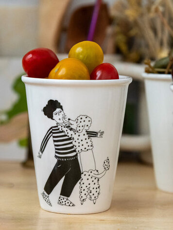 helen b Beker Poodle love